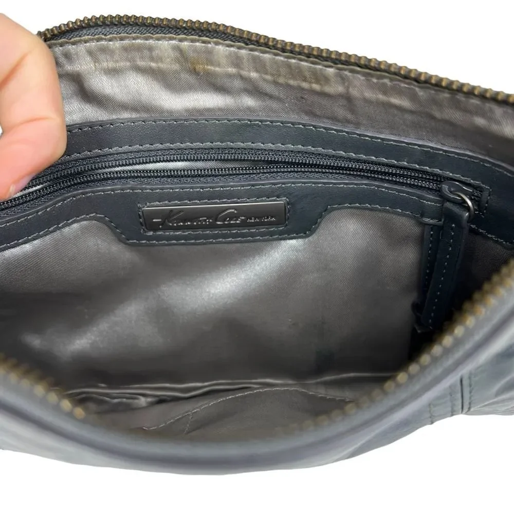 Kenneth Cole Gray Clutch  - Picture 8 of 9
